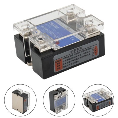 Solid State,Relay,SSR-25DD DC To DC Input 3-32VDC To Output 5-240VDC 25A Single
