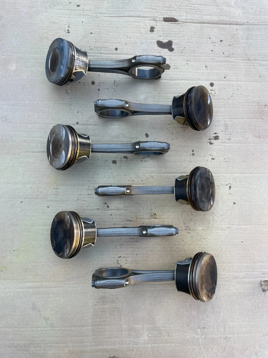PORSCHE AUDI 3.0 TFSI CWG CWGD Piston set con rod 06M099 | eBay