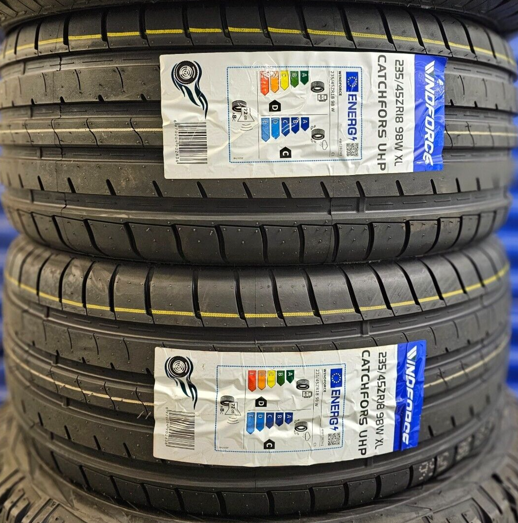 2X WINDFORCE CATCHFORS UHP 235/45 ZR18 XL 98W 235 45 18 CAR TYRES