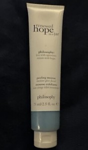 PHILOSOPHY Renewed HOPE IN A JAR peeling mousse facial EXFOLIANTE 2.5 fl oz