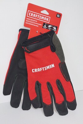 Craftsman Grip Touch Polyester Mechanics Gloves Size XL CMMT14194