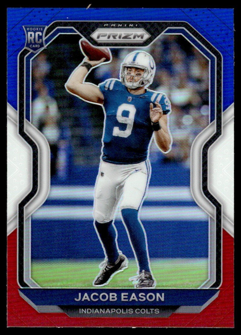 2020 Panini Prizm Rwb Jacob Eason Rookie Indianapolis Colts #331