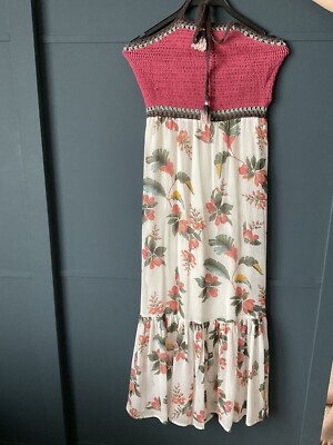 Sommerkleid Pepe Jeans, Maxi, Gr. 38, boho mit Volant 