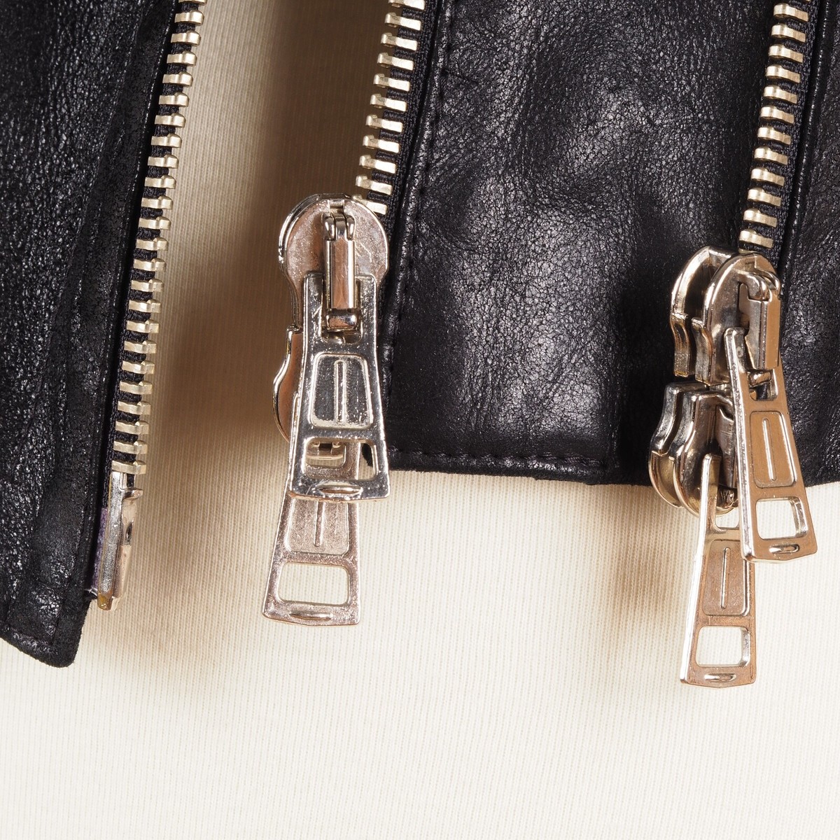 Ann Demeulemeester ラムレザー ライダース ジャケット　36 ANN DEMEULEMEESTER Vintage Women's Angelina Zip Leather Biker