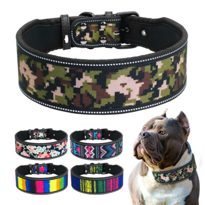 nylon pitbull collars