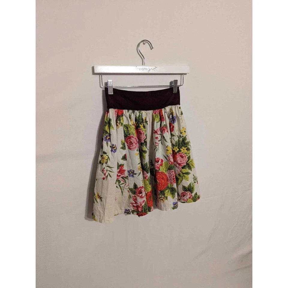 Matilda Jane Falda Fluida Colorida Floral y Dos Bolsillos Niños Grande (D26) Foto 2 de 3