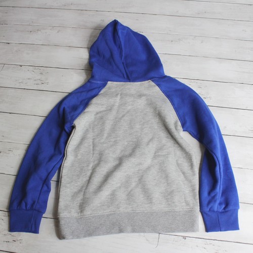 Under Armour Boy's Athletic Sweatshirt Youth Size 6 Blue Gray Pullover Hoodie - Picture 4 of 4