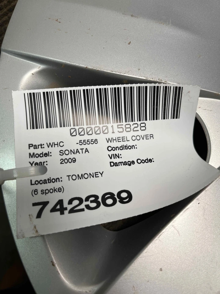 Fits 2011-2014 Hyundai Sonata Wheel Cover OEM:529603K540 Foto 3 de 3