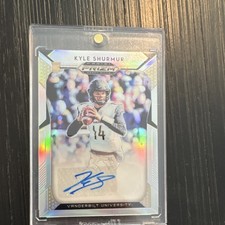 Panini 2019 Prizm Draft Kyle Shurmur #211 Rookie Autograph Football Card