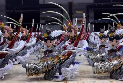 MHT Studio Crayon Shin-chan Cosplay Sun Wukong VS Erlang Shen Figurines Models