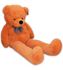 TE-Trend Kuscheltier 200cm XXL Teddybär Riesenteddybär mit Schleife