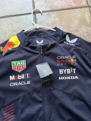 Castore Oracle Red Bull Racing Formula 1 Navy Full Zip Jacket New with tags 4XL