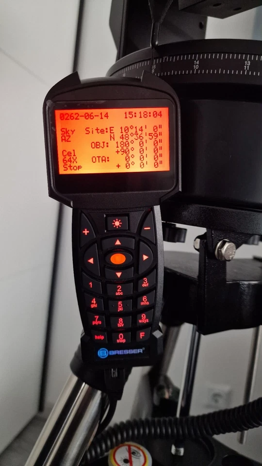 BRESSER Messier MCX-102 GoTo Teleskop EQ/AZ - Bild 4 von 4