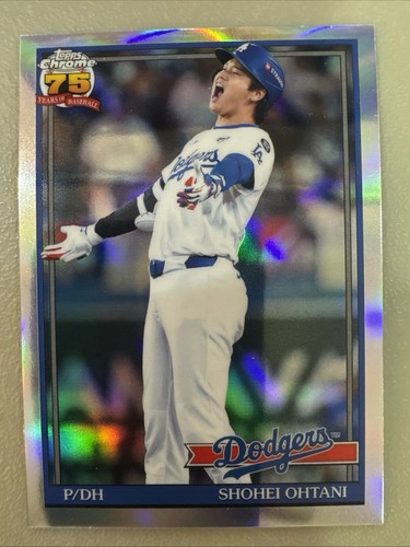 2025 Topps Chrome #1 Shohei Ohtani Dodgers