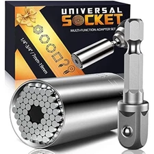 Super Universal Socket Tools Gifts for Men - Christmas Stocking Stuffe
