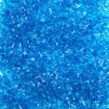 Oceanside Glass Frit Blue Topaz Coarse 8.5oz. 96 COE