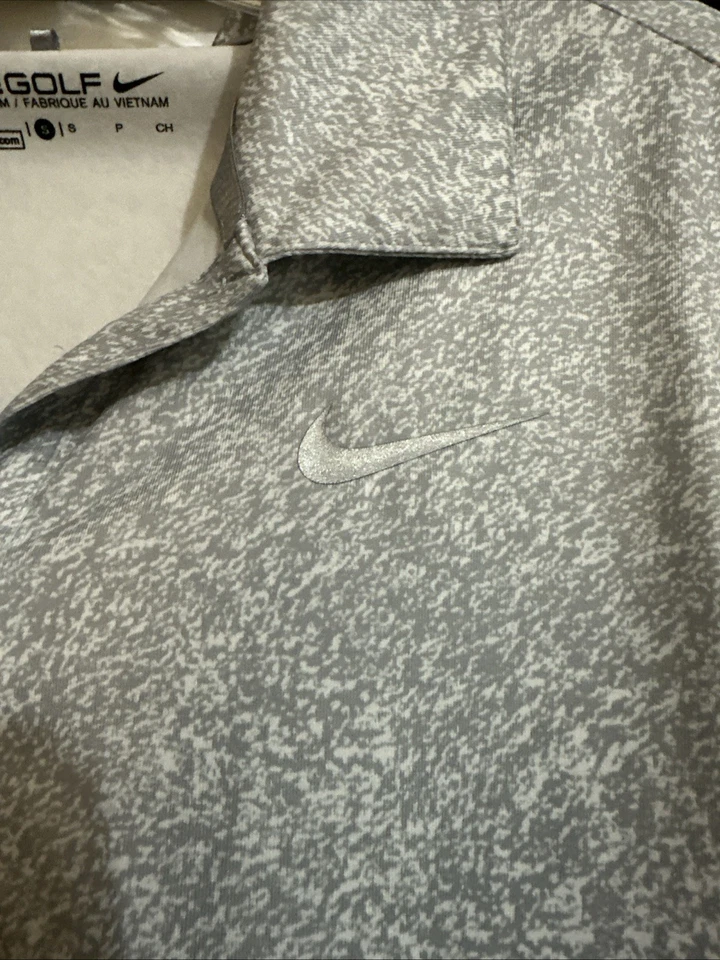 Women’s Nike Golf Dry-fit Polo Size Small Gray - Image 2 of 4