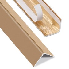 QDYMXUN Aluminum Self Adhesive Wall Corner Guards Peel Stick L-Shaped Metal Prot