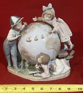 LARGE Ltd Ed LLADRO #5847 " VOYAGE OF COLUMBUS " RETIRED COA EXCELLENT/MINT