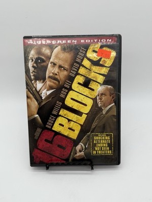 16 Blocks DVD Widescreen Edition Bruce Willis Mos Def Richard Donner Action
