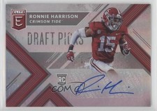 2018 Panini Elite Draft Picks Draft Picks Auto Ronnie Harrison #167 Auto 1k5