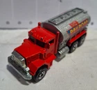 Vintage 1979 Hot Wheels Railroad Diecast Red Peterbilt 1/64 Scale Truck 526-94