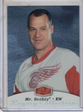 2006-07 Flair Showcase hockey Gordie Howe Private Box /50 card #229 RED WINGS