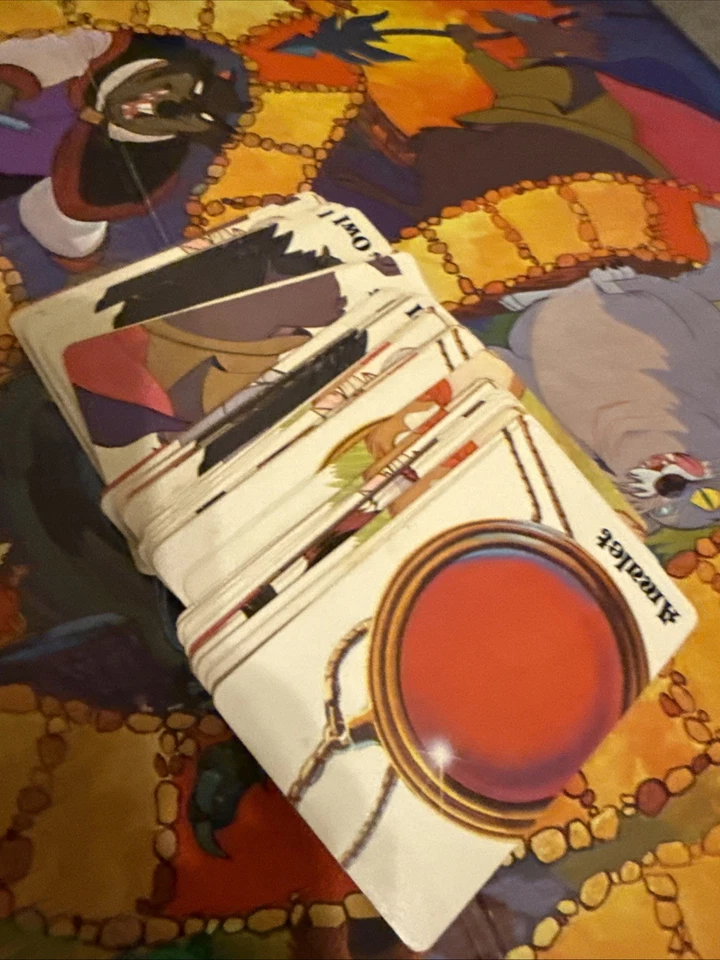 1982 The Secret of Nimh Board Game Whitman Vintage Missing Only 3 Cards - Image 4 of 4