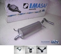 Imasaf ESD Auspuff Endtopf für Vw/Seat/Skoda Polo+Ibiza Iv+Fabia 1.6 77KW 2006-