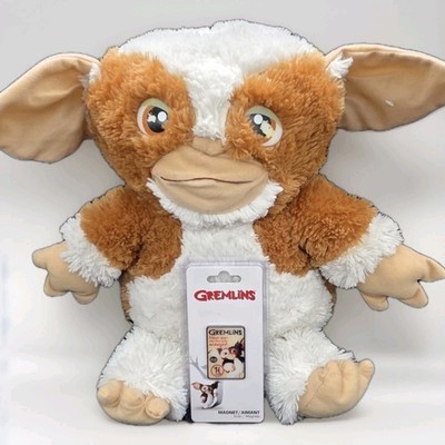 Vintage Gremlins Gizmo Plüschtier 2013 Warner Bros PMS ca. 30cm + Magnet