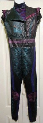 Descendants 3 Mal Costume 14-16 Disney Maleficent Villain Halloween Disguise Kid