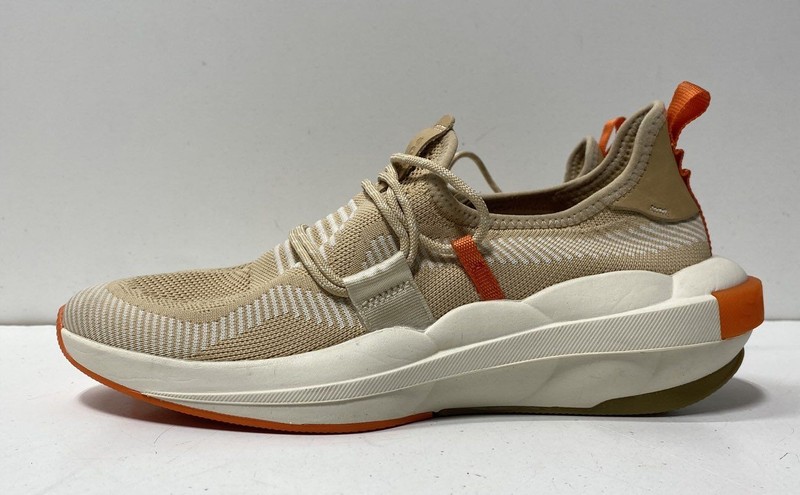 Sorel Beige/orange Solid Athletic Sneakers Women 10