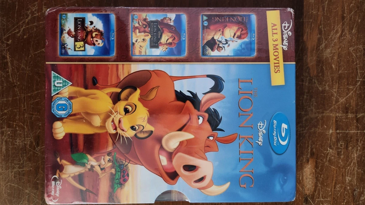 The Lion King Region Code 2 (Europe, Japan, Middle East) DVDs