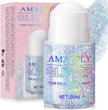 Roll-On Holographic Body Glitter Gel for Face and Hair, Chameleon Color Changing