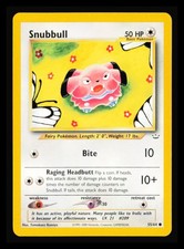 Snubbull 55/64 Neo Revelation Pokemon Common Lightly Played