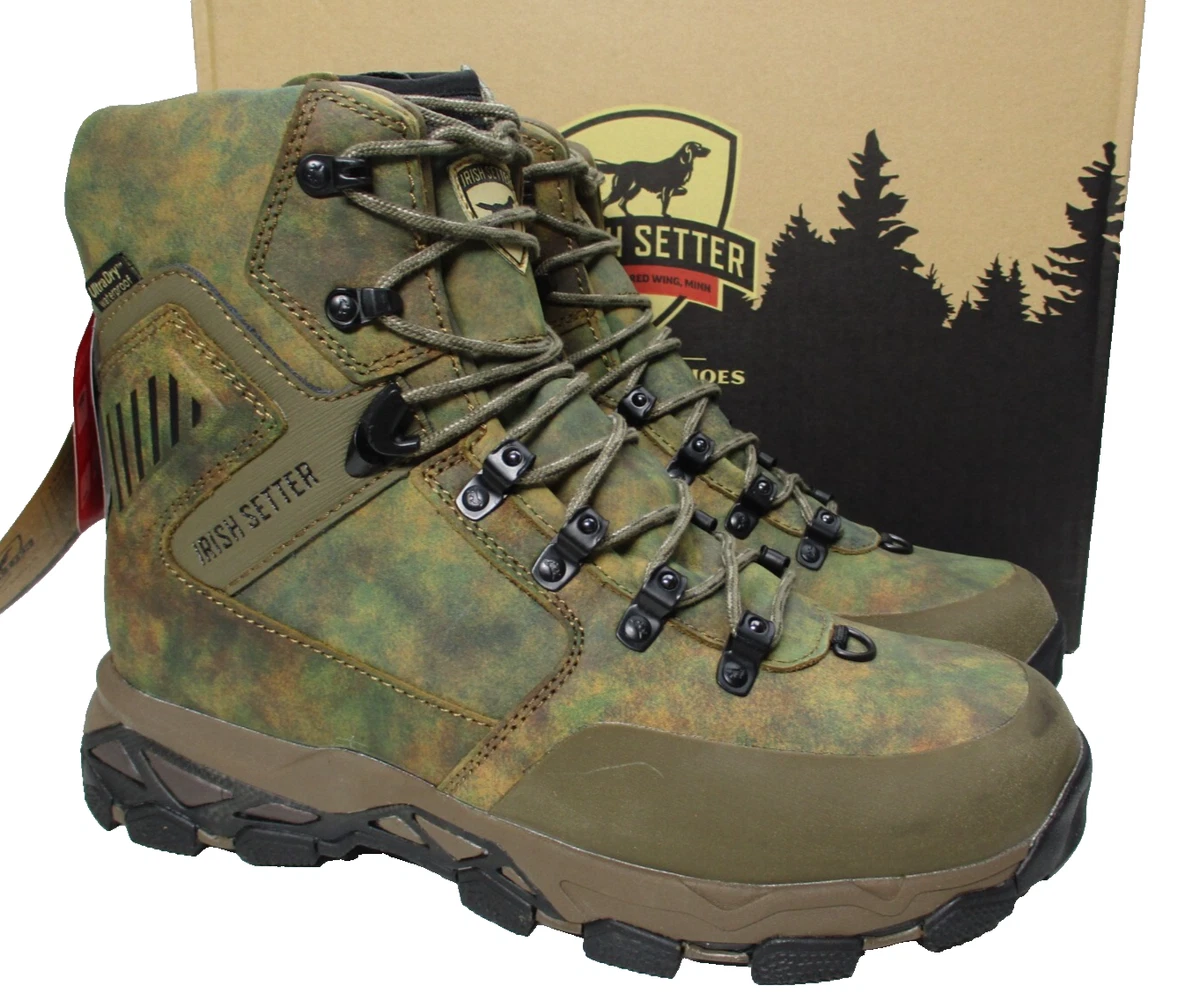 Bottes De Chasse Irish Setter Red Wing Homme Camo Gore-Tex 800g Thinsulate Taille 12D
