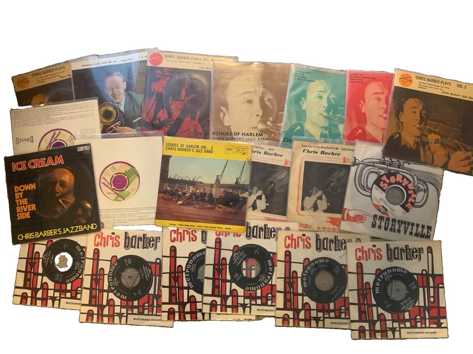 20Schallplatten  Chris Barber Singles Jazz Konvolut 7 " Zoll - Bild 1 von 1