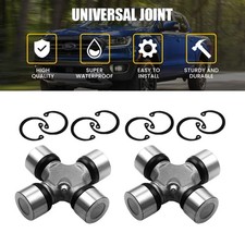 Pair For Nissan Navara D40 2.5Dci Rear Prop Shaft Universal Joint UJ (05/2005+)
