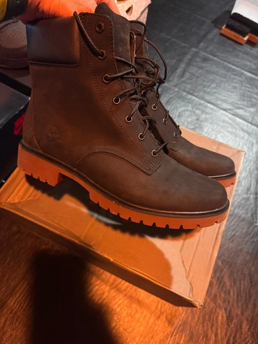 Timberland Stivali Donna Jayne Impermeabili 6" Pollici Pelle A1TH8001 Taglia:11