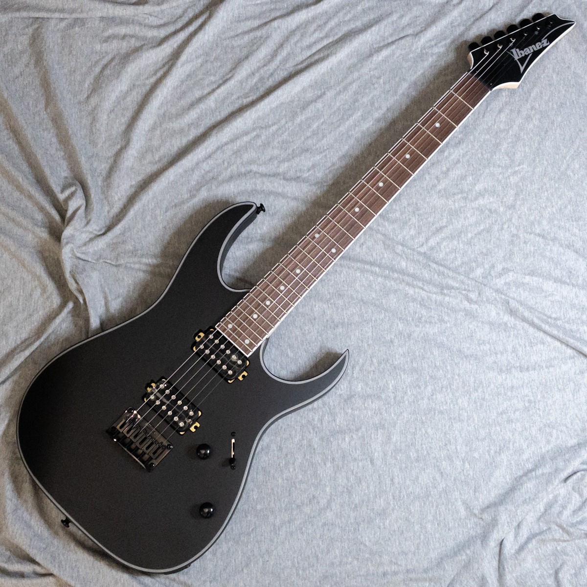 【よっす】Ibanez RG421EX Black Flat Ibanez RG421EX-BKF Black Flat Electric Guitar Quantum