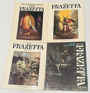 Frank Frazetta Art Book | eBay