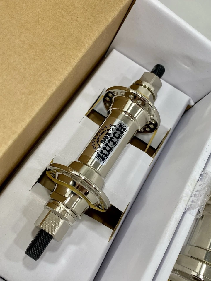HUTCH BMX HUBS 新学校设计 9T 发球杆 36H 镀镍限量版 JDB — 第 4/4 张图片