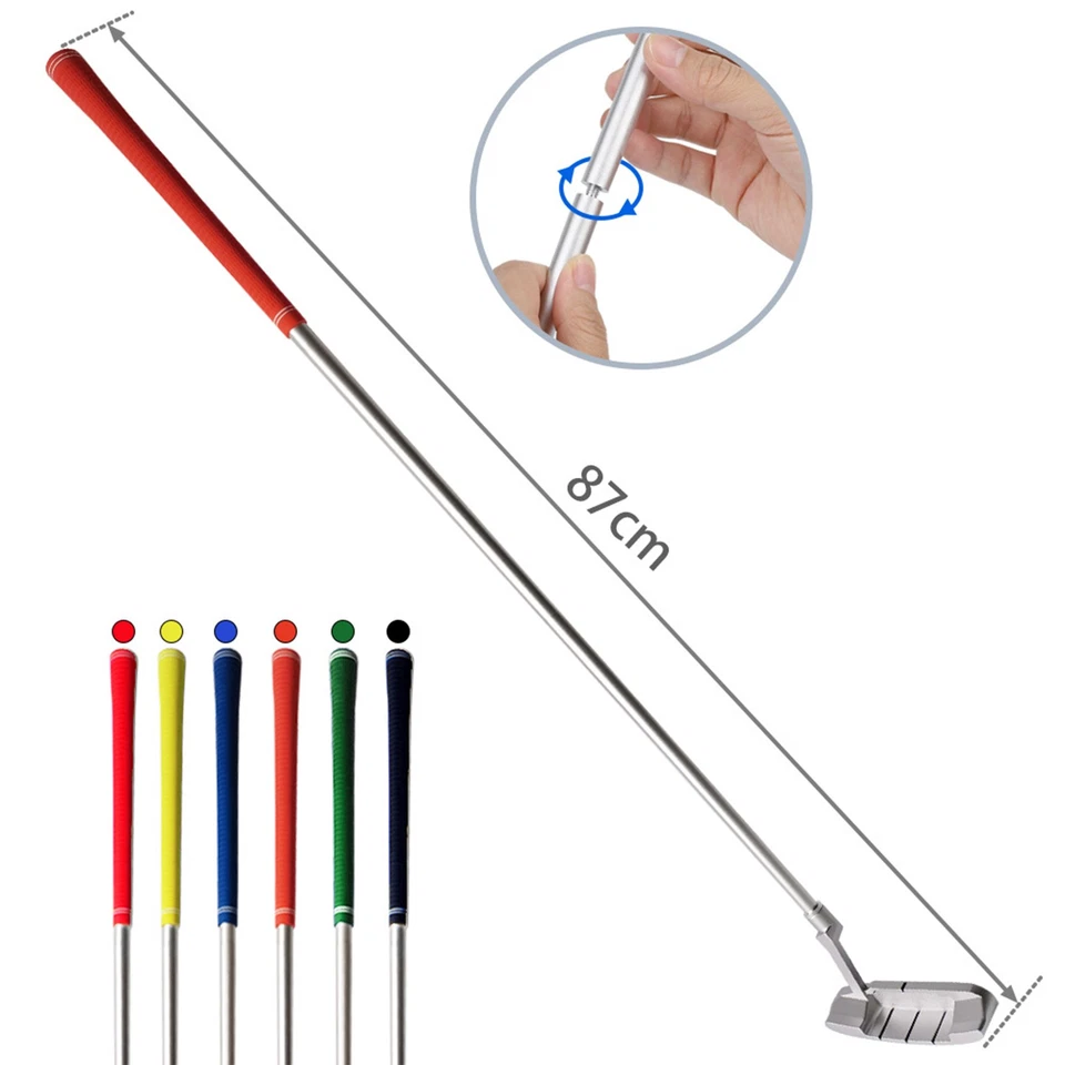 Golf Tragbarer Putter Kompakt Beidhändig Bedienbarer Doppelseitiger Putter - Bild 3 von 4