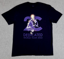 2Cellos Dedicated World Tour 2022 Mens XL Shirt Blue The Thread Shop
