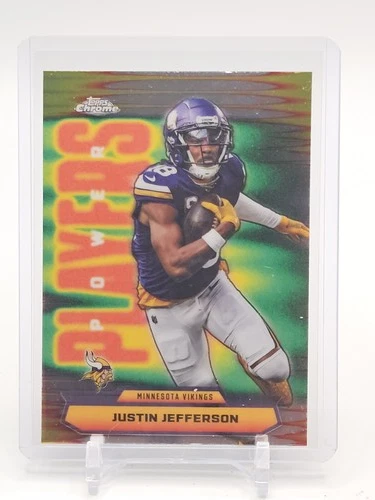 2025 Topps Chrome Justin Jefferson Base (RAW)