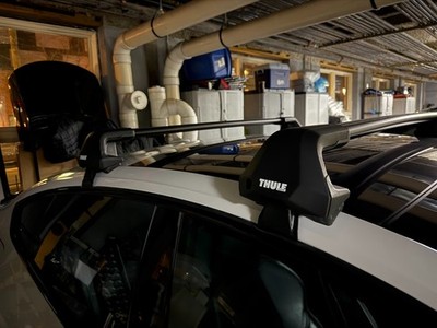 Thule 2018-2024 A5/S5/RS5 Sportback Thule Wingbar Edge - Complete Setup with Key