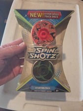 Disco de colección Hot Wheels Spin Shotz paquete de aceleración nuevo disco naranja y plateado