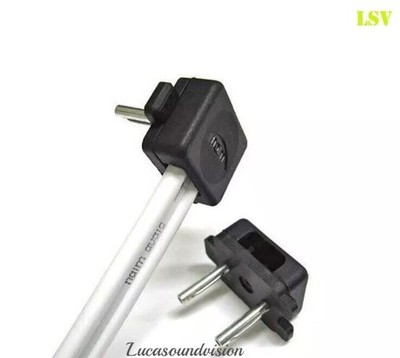 Naim NAC A5 White Speaker Cable - Naim Banana Plugs Terminated A Pair