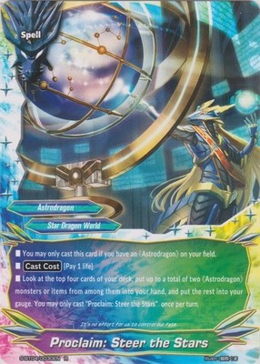 Bushiroad Future Card Buddyfight Proclaim: Steuere Die Sterne S-BT04/0030EN R