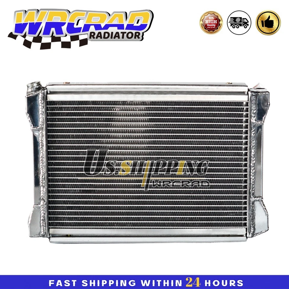 Se adapta a 1967-1974 1968 MG Midget 1275CC L4 CYL Gas 1,3 L Doble Núcleo Aluminio Radiador Foto 4 de 4